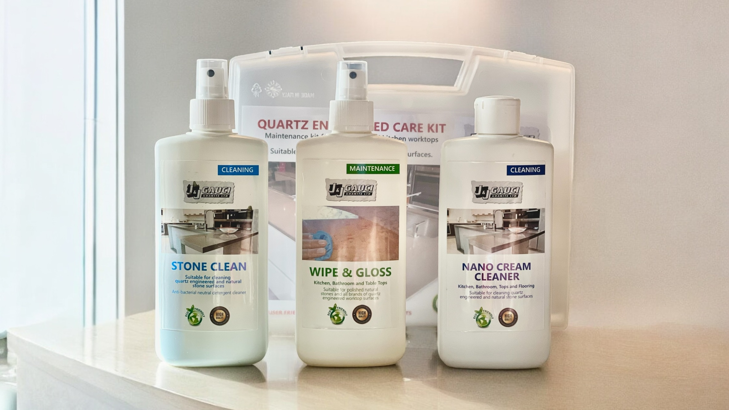 Caring for natural stone